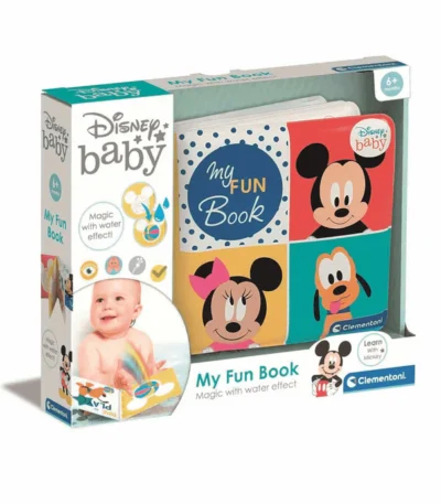 📖 Mi Libro Divertido Baby Mickey – Baby Clementoni Libro impermeable mágico para bebés