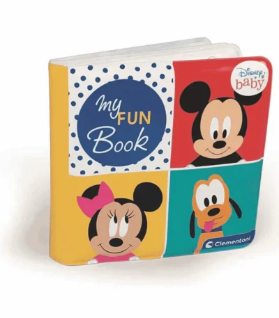 📖 Mi Libro Divertido Baby Mickey – Baby Clementoni Libro impermeable mágico para bebés