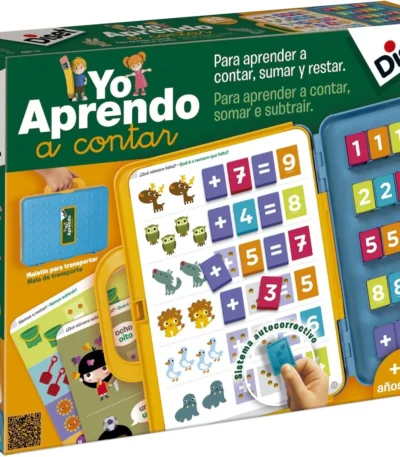 🔢 Yo Aprendo a Contar – Diset Maletín educativo de matemáticas para niños