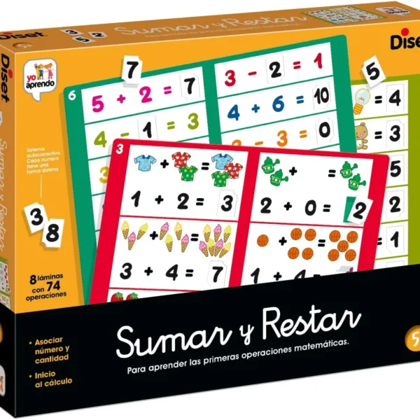 ➕➖ Yo Aprendo a Sumar y Restar – Diset Juego educativo de matemáticas para niños