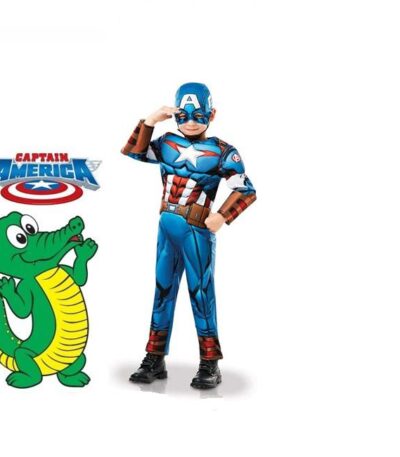 Disfraz Infantil - Capitán América Deluxe