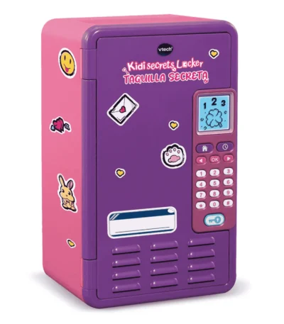 🔐 Taquilla Secreta Interactiva KidiSecrets – VTech Locker infantil con código secreto y música. El espacio privado perfecto para guardar tesoros, notas y accesorios
