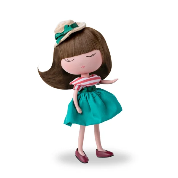 ?? Muñeca Anekke Venezia – Berjuan Muñeca articulada de vinilo de 32 cm con diseño inspirado en Venecia