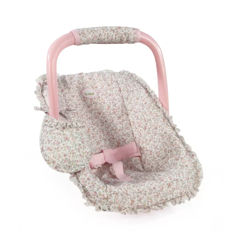 💜 Maxi Cosi Violeta La Nina - Diset Portabebés infantil para muñecas de 30 a 42 cm con babero a juego 💜 Maxi Cosi Violeta La Nina - Diset Portabebés infantil para muñecas de 30 a 42 cm con babero a juego