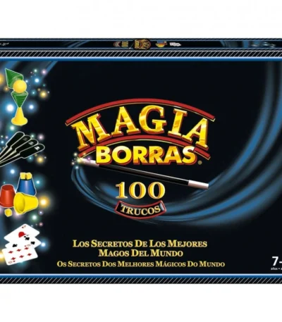 🎩 Magia Borrás Clásica 100 Trucos – Educa Juego de magia infantil con varita y accesorios