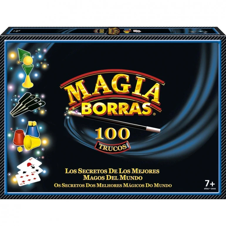 🎩 Magia Borrás Clásica 100 Trucos – Educa Juego de magia infantil con varita y accesorios 🎩 Magia Borrás Clásica 100 Trucos – Educa Juego de magia infantil con varita y accesorios