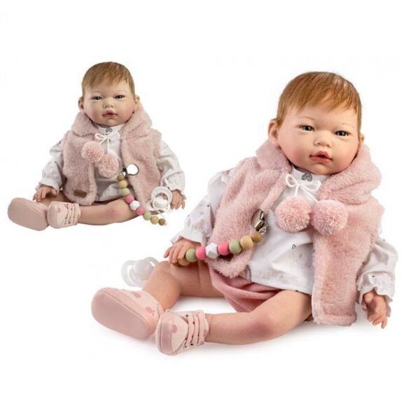 Bebé Reborn Naiara Con Pelo 46 Cm 