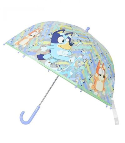 Bluey  Paraguas Manual Transparente 48 Cm
