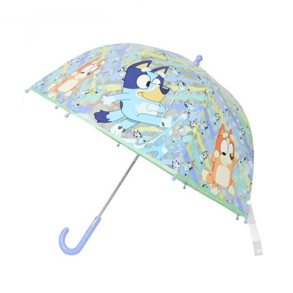 Bluey  Paraguas Manual Transparente 48 Cm