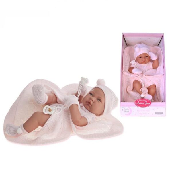 Recién Nacida Lúa C/Toquilla 42 Cm 