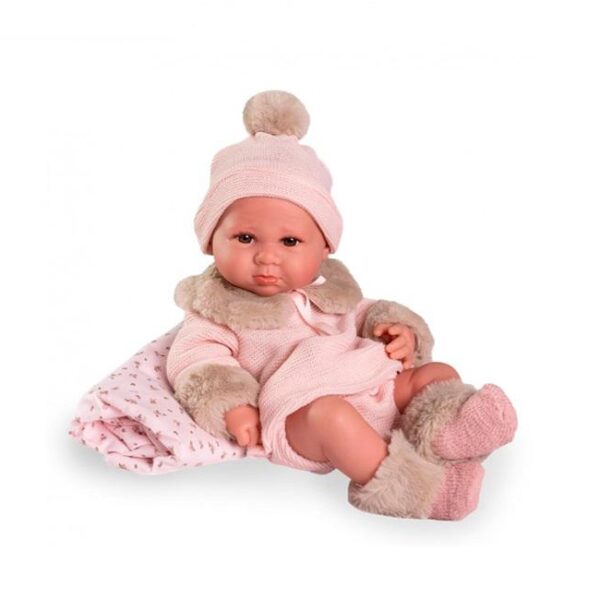 Recién Nacida Luca C/Mantita Flores