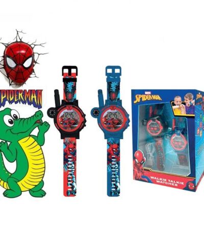 Spiderman - 2 En1 · Reloj & Walkie Talkie
