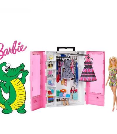 Barbie con Armario Portátil