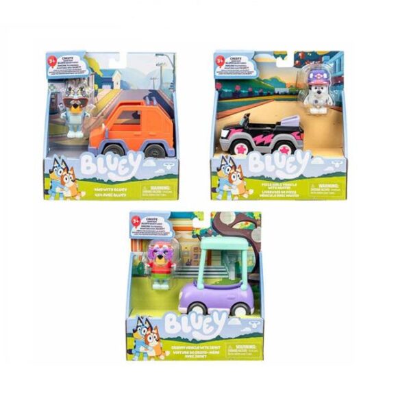  Bluey - Vehículo Básico Surtido 