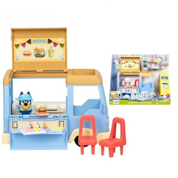 Camión Transformable en Cafetería Bluey