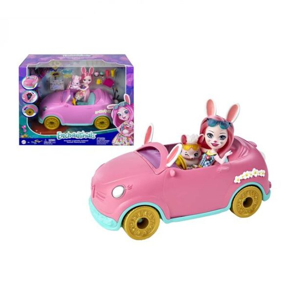 Enchantimals Coche Bunnymovil