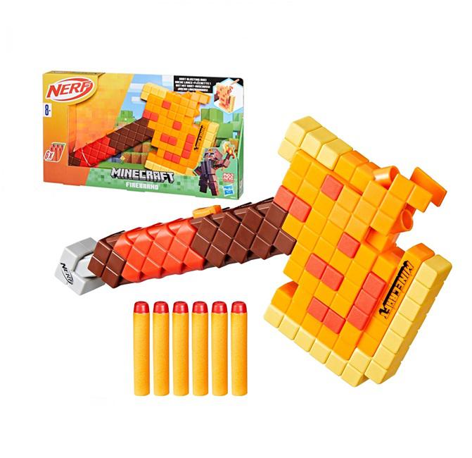Nerf - Hacha Lanzadardos Minecraft 5