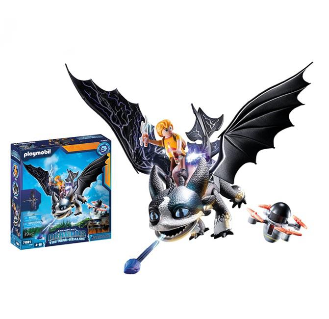 Playmobil Dragons The Nine Realms Thunder y Tom