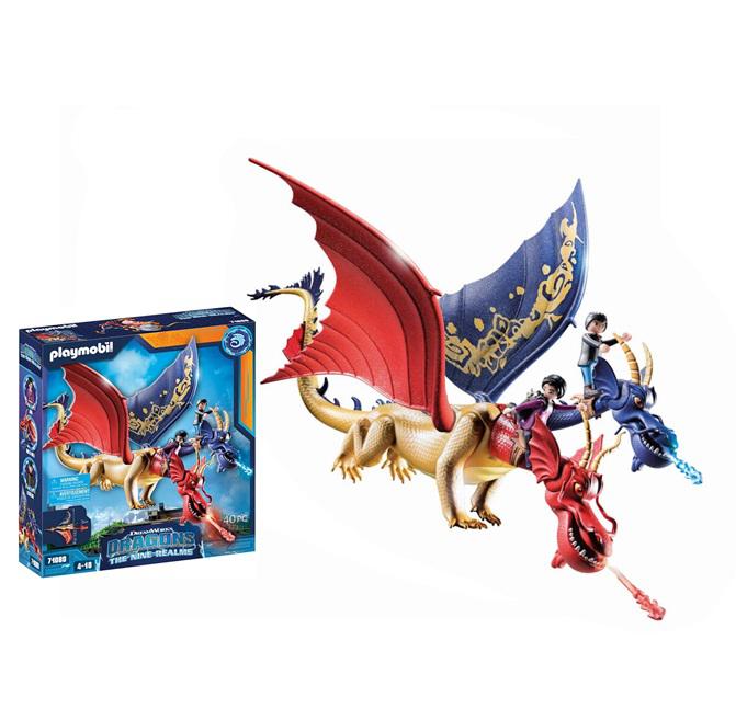 Playmobil Dragons The Nine Realms Wu y Wei y Jun