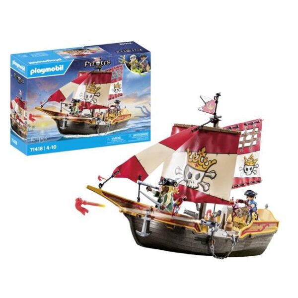 Playmobil · Pirates - Barco Pirata