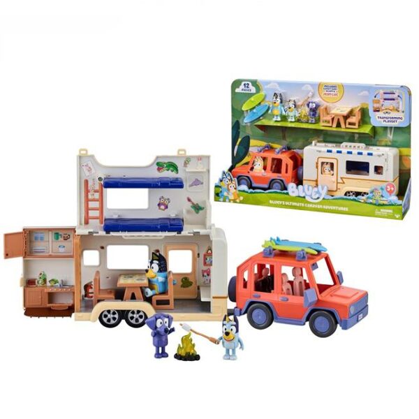 Set Cruiser y Caravana Bluey