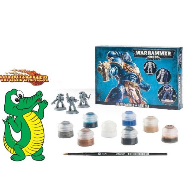 Marines del Espacio   Set de Pintura